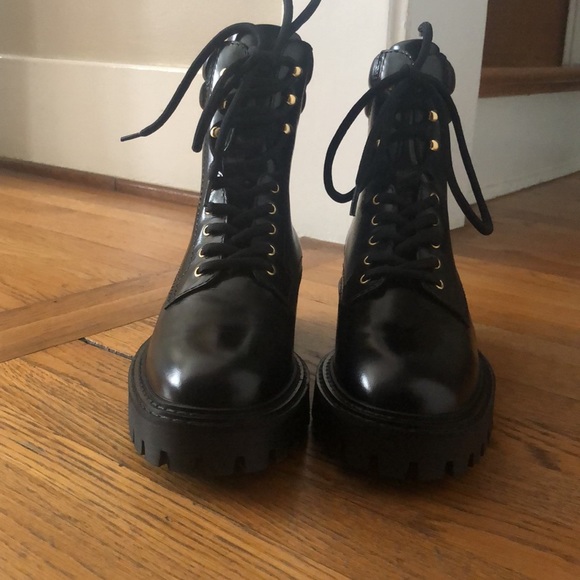 LAST Camesha Combat Boot (Leather) - Picture 12 of 15
